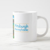 Pittsburgh van boven grote koffiekop (Rechts)