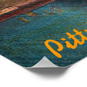 Pittsburgh van het Poster van Moonlight (Hoek)