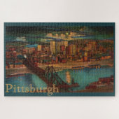 Pittsburgh van Moonlight Grote puzzel (Horizontaal)