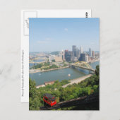 Pittsburgh van Mt Washington Briefkaart (Voorkant / Achterkant)