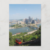 Pittsburgh van Mt Washington Briefkaart (Voorkant)