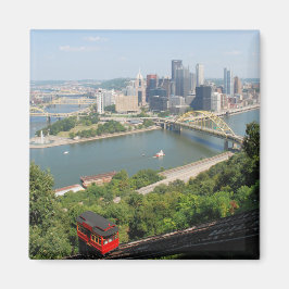 Pittsburgh van Mt Washington Magneet