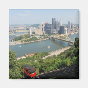 Pittsburgh van Mt Washington Magneet