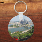 Pittsburgh van Mt Washington Sleutelhanger (Voorkant)