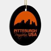 PITTSBURGH-versiering - aanpasbaar Keramisch Ornament (Rechts)
