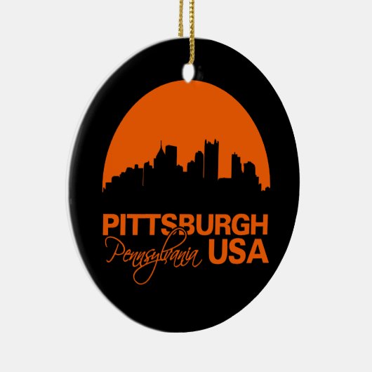 PITTSBURGH-versiering - aanpasbaar Keramisch Ornament (Rechts)