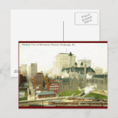 Pittsburgh, Vintage van 1915 Briefkaart (Voorkant / Achterkant)