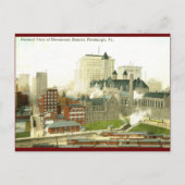 Pittsburgh, Vintage van 1915 Briefkaart (Voorkant)