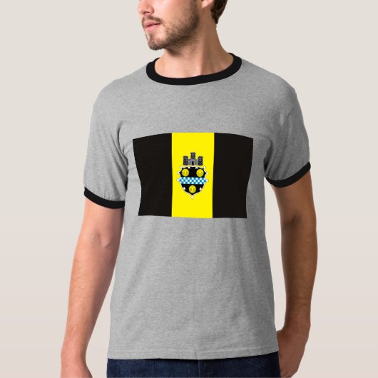Pittsburgh Vlag T-shirt (Voorkant)