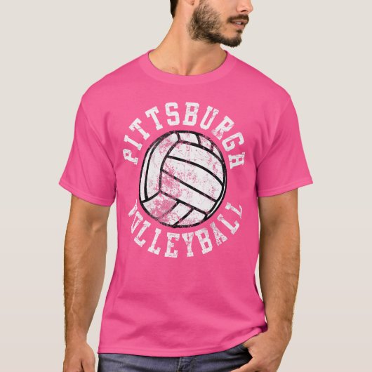 Pittsburgh Volleybal T-shirt (Voorkant)