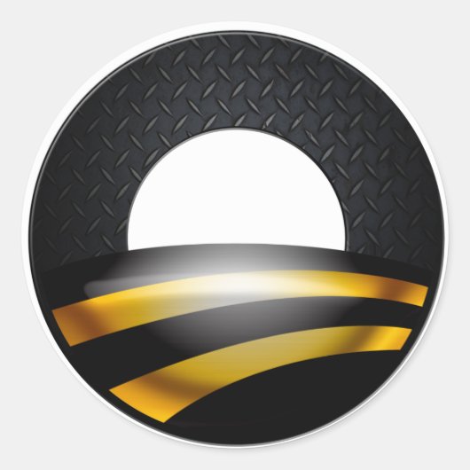 Pittsburgh voor Obama Ronde Sticker (Voorkant)