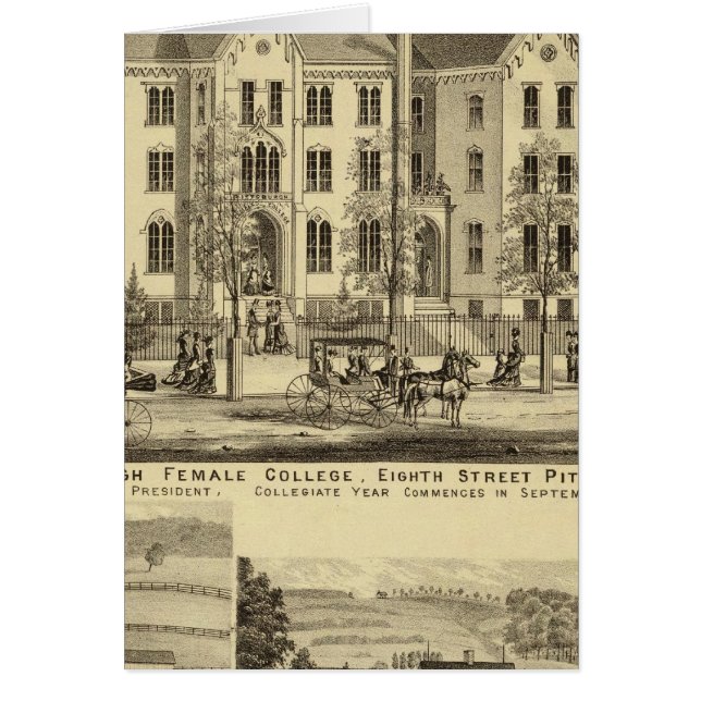 Pittsburgh Vrouw College Pittsburgh (Voorkant)