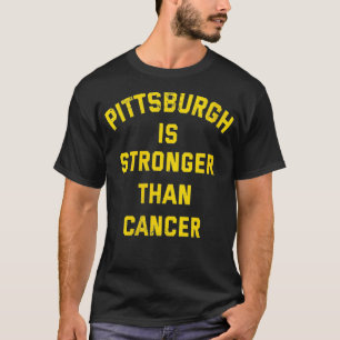 Pittsburgh vrouwen is sterker dan kanker T-shirt