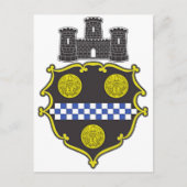 Pittsburgh wapenschild briefkaart (Voorkant)