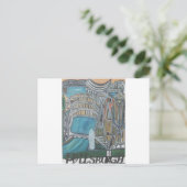 Pittsburgh Wc Briefkaart (Staand voorkant)