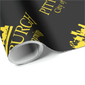 PITTSBURGH WRAPPINGSPAPIER CADEAUPAPIER (Rol Hoek)