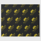 PITTSBURGH WRAPPINGSPAPIER CADEAUPAPIER (Vlak)