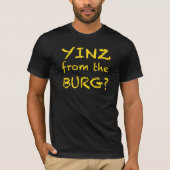 PITTSBURGH YINZ SHIRT (Voorkant)