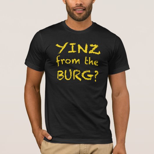 PITTSBURGH YINZ SHIRT (Voorkant)