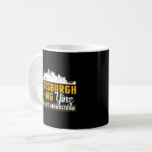 Pittsburgh Yinzer Pittsburghese Het is een Pittsbu Koffiemok (Voorkant links)