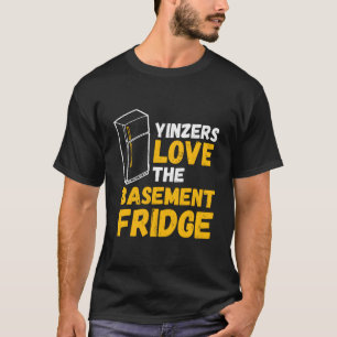 Pittsburgh Yinzers houden van de Baset-koelkast T-shirt