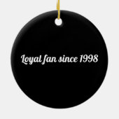 Pittsburgh ziet het stalen Football na Keramisch Ornament (Achterkant)