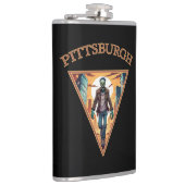 Pittsburgh Zombie Heupfles (Rechts)