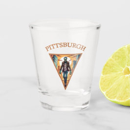 Pittsburgh Zombie Shot Glas