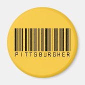 Pittsburgher Barcode Magneet (Voorkant)