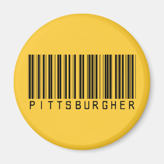 Pittsburgher Barcode Magneet