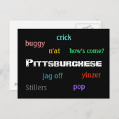 Pittsburghese Briefkaart (Voorkant / Achterkant)