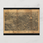 Pittsfield Massachusetts (1899) Briefkaart (Voorkant)