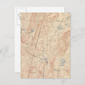 Pittsfield, Massachusetts Briefkaart (Voorkant / Achterkant)