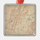 Pittsfield, Massachusetts Metalen Ornament (Voorkant)