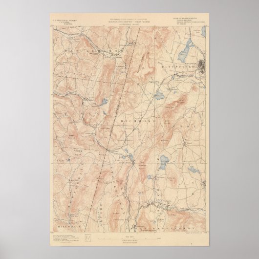 Pittsfield, Massachusetts Poster (Voorkant)