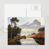 Pittsford aan het Erie-kanaal schilderij Briefkaart (Voorkant / Achterkant)