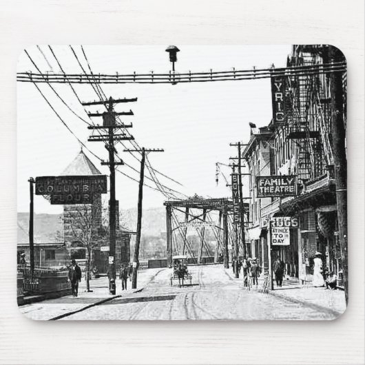Pittston Pa.ousepad van 1900 Muismat (Voorkant)