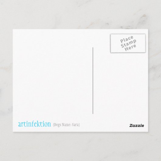 Pitty Briefkaart (Achterkant)
