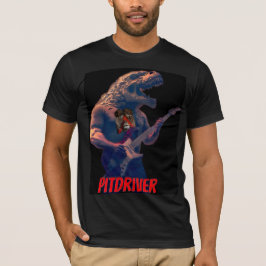 PitZillA en PitDriver Leeuw Logo OG T-shirt