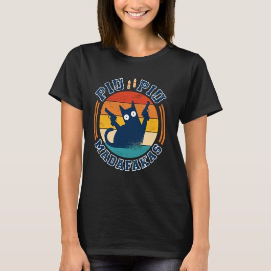 Piu Piu Pew Madafakas Shirt Nieuwheid cadeau- Funn (Voorkant)