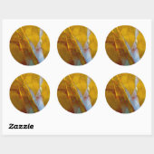 Piute-jaspis Ronde Sticker (Vel)