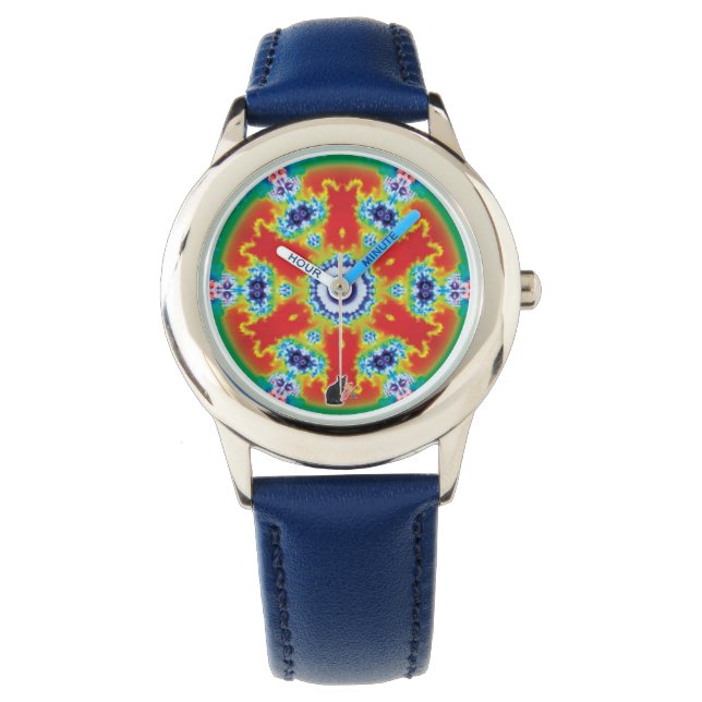Pivitol Kaleidoscoop Horloge (Voorkant)