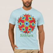 Pivitol Namaste Kaleidoscope T-Shirt (Voorkant)