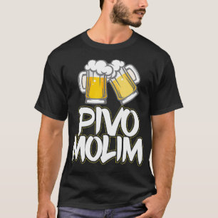 Pivo Molim Beer Alsjeblieft Kroatische Vacatie Kro T-shirt