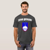Pivo Prosim beer Please in Sloveens T-shirt (Voorkant volledig)