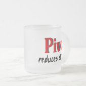 Pivo vermindert stress matglas koffiemok (Voorkant rechts)