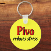 Pivo vermindert stress sleutelhanger (Voorkant)