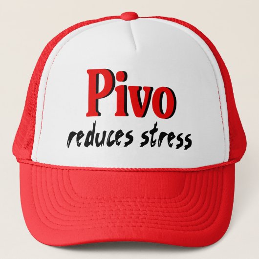Pivo vermindert stress trucker pet (Voorkant)