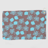 pivoine golfhanddoek (Horizontaal)