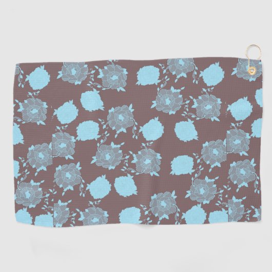 pivoine golfhanddoek (Horizontaal)